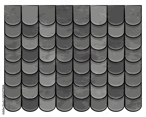 roof tiles texture beautiful banner wallpaper design illustration