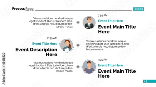 Vertical timeline slide 2