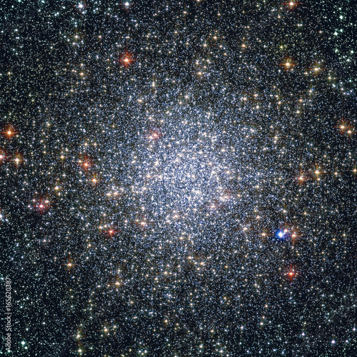 Globular cluster 47 Tucanae,  NGC 104  in the constellation Tucana. photo