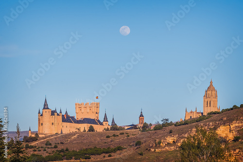 catedral segovia y alcazar