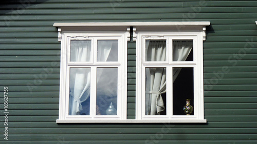 H  userfassade in Akureyri Island