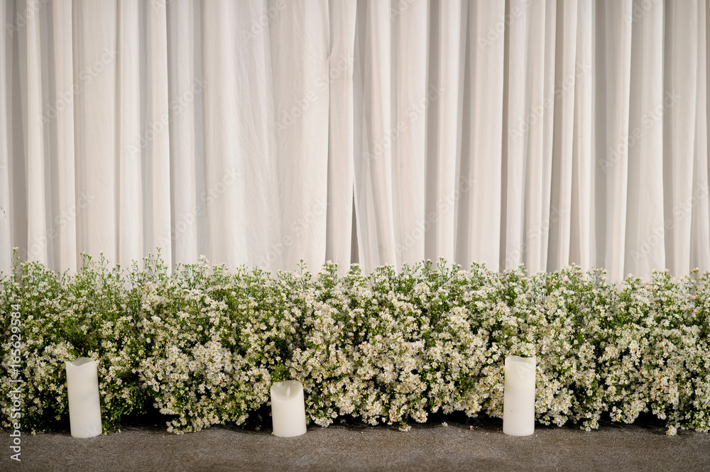 wedding flower backdrop background