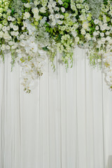 wedding flower backdrop background