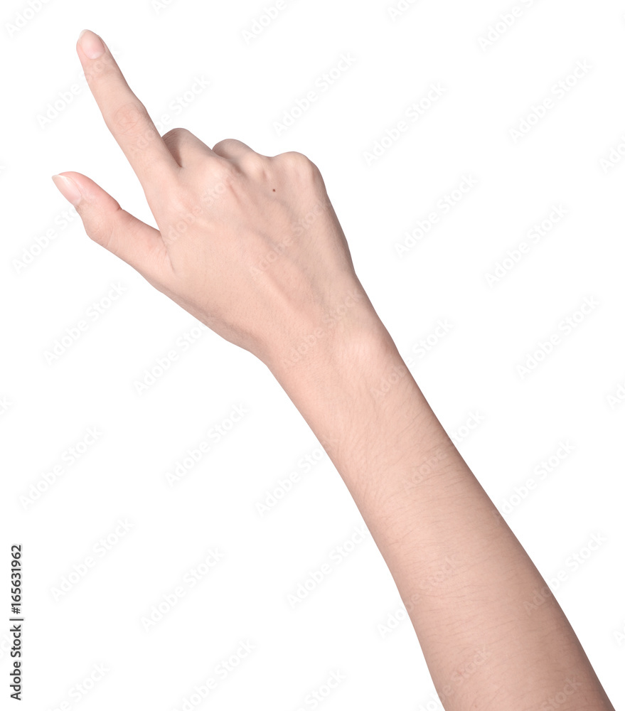beauty woman hand isolate is on white background with clipping path beauty woman hand isolate is on white background with clipping path