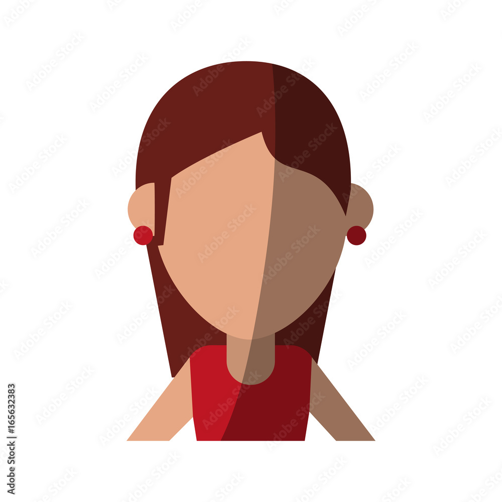 woman cartoon isolated casual woman cartoon isolated casual