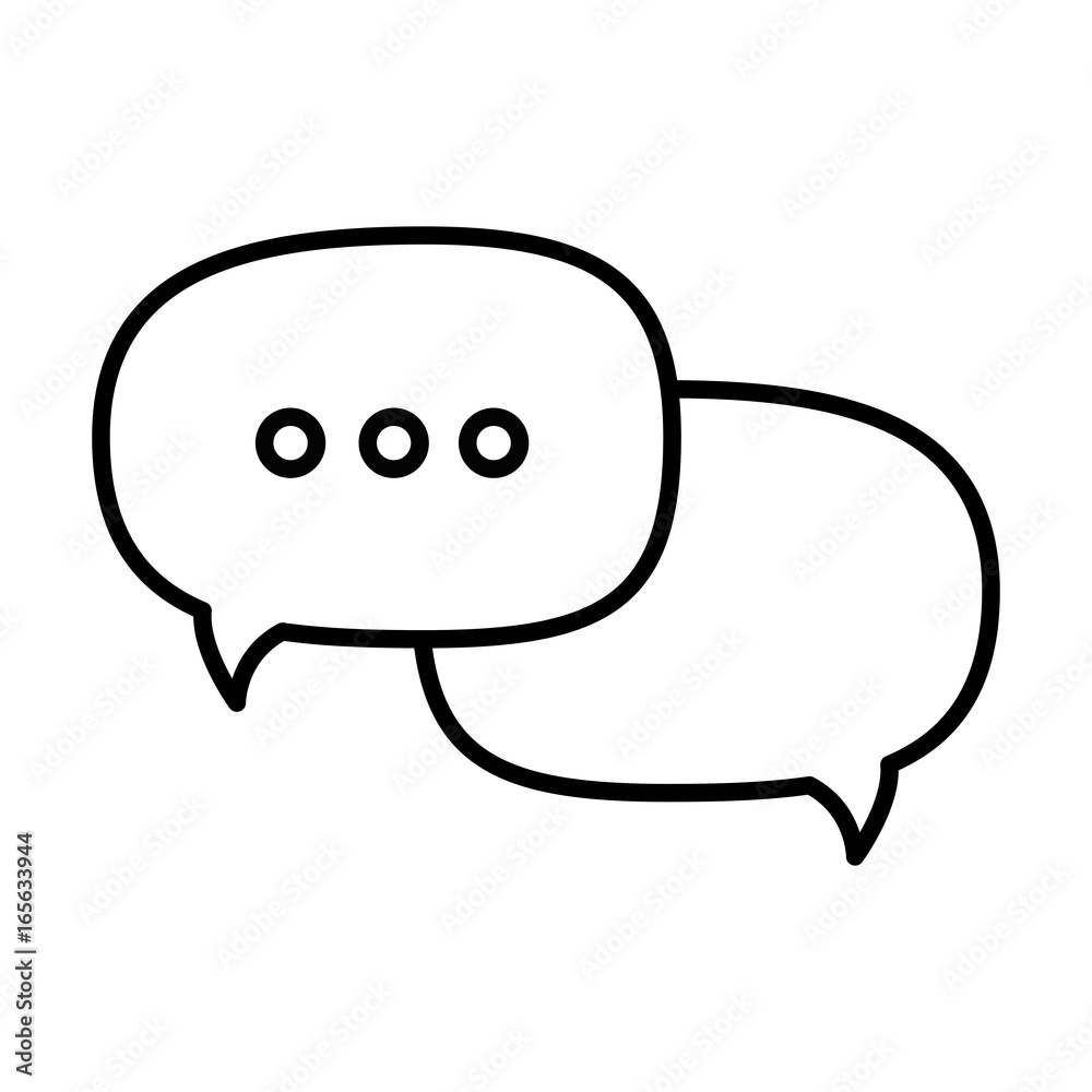 isolated ellipsis speech bubble