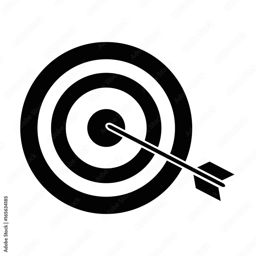 isolated target shooting icon vector illustration graphic design isolated target shooting icon vector illustration graphic design