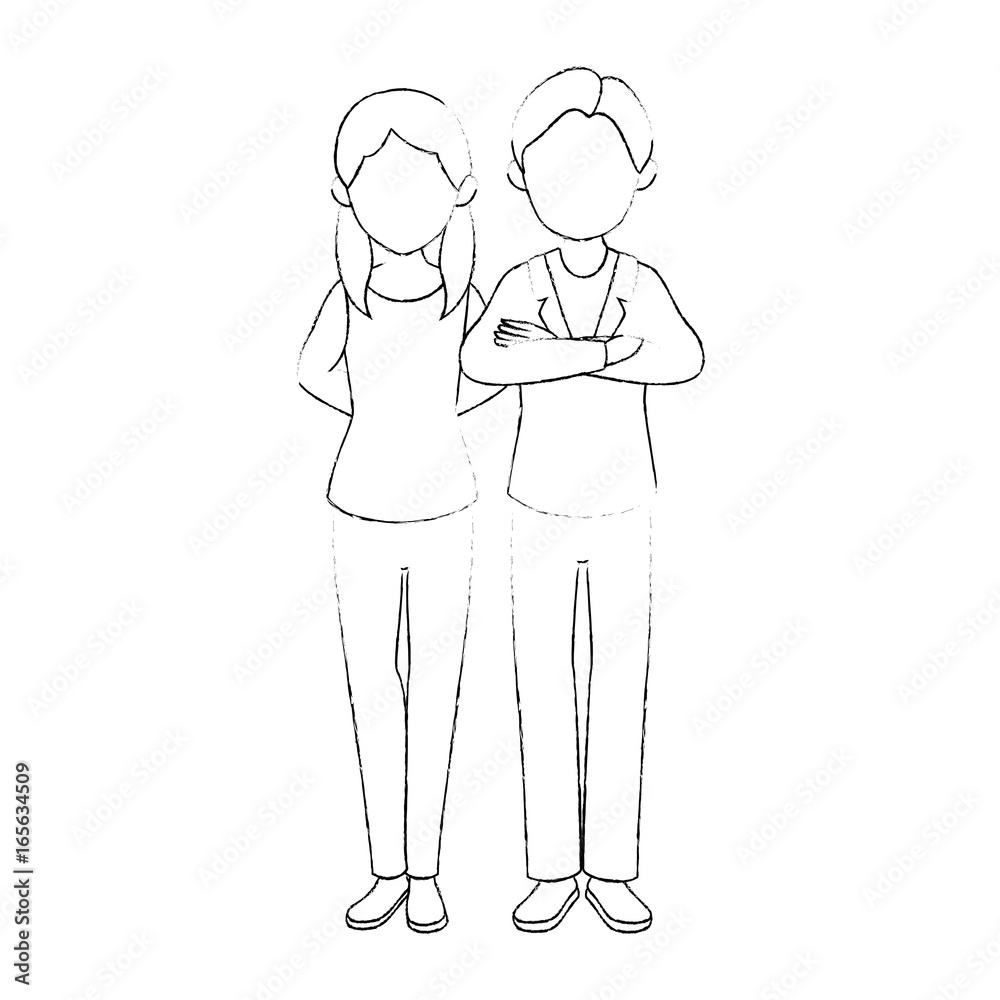 isolated young couple icon vector illustration graphic design isolated young couple icon vector illustration graphic design