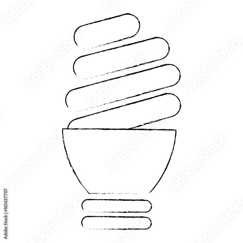 isolated light bulb icon vector illustration graphic design