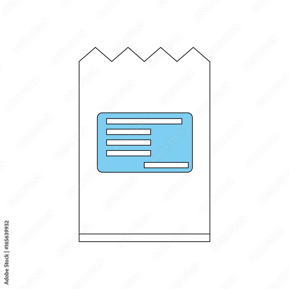 Shipping envelope isolated Shipping envelope isolated