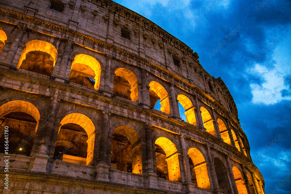Coliseum In Rome