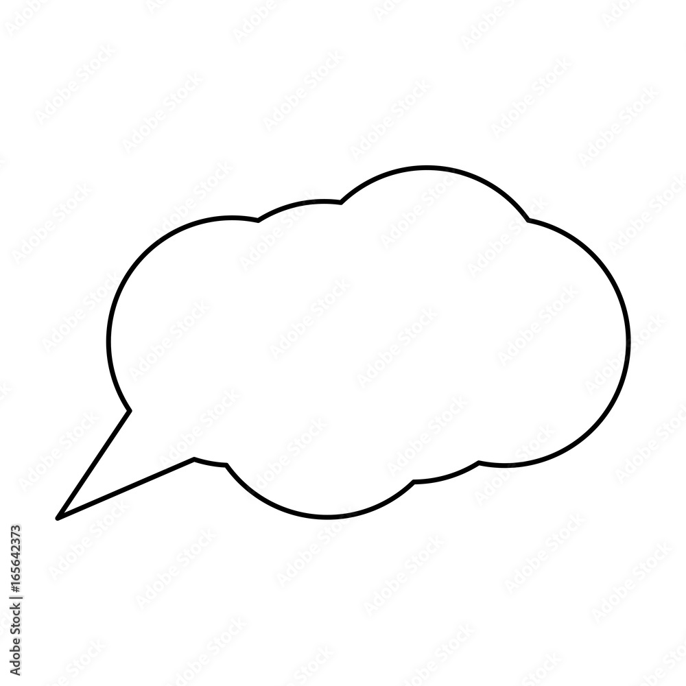 Bubble speech symbol Bubble speech symbol