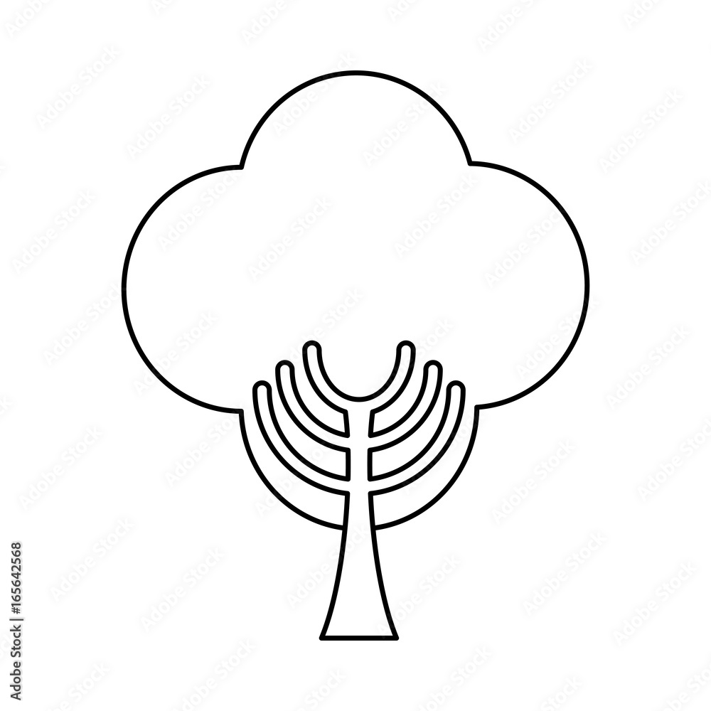 Tree eco symbol