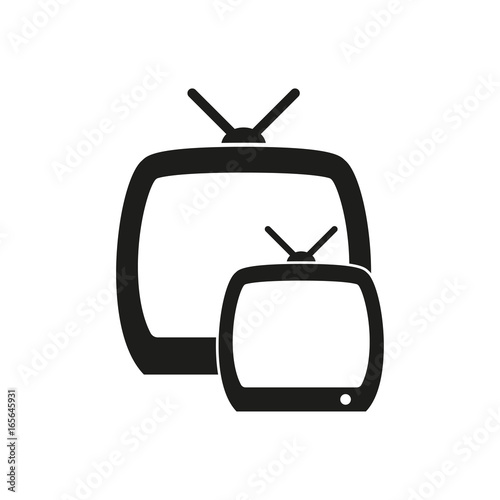 TV vector icon.