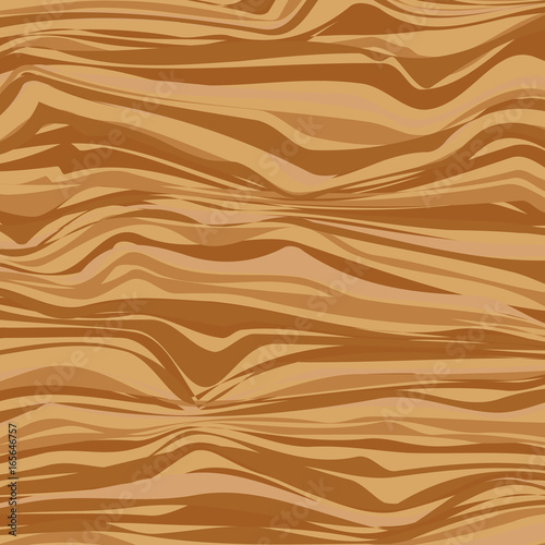 Vector abstract wood texture in flat design.   