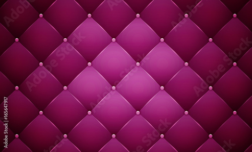 Purple leather vector banner.