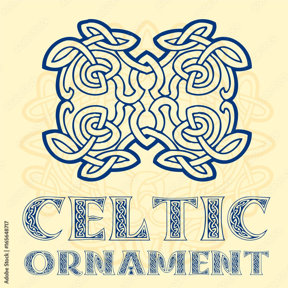Decorative Celtic ornament for your designs Decorative Celtic ornament for your designs