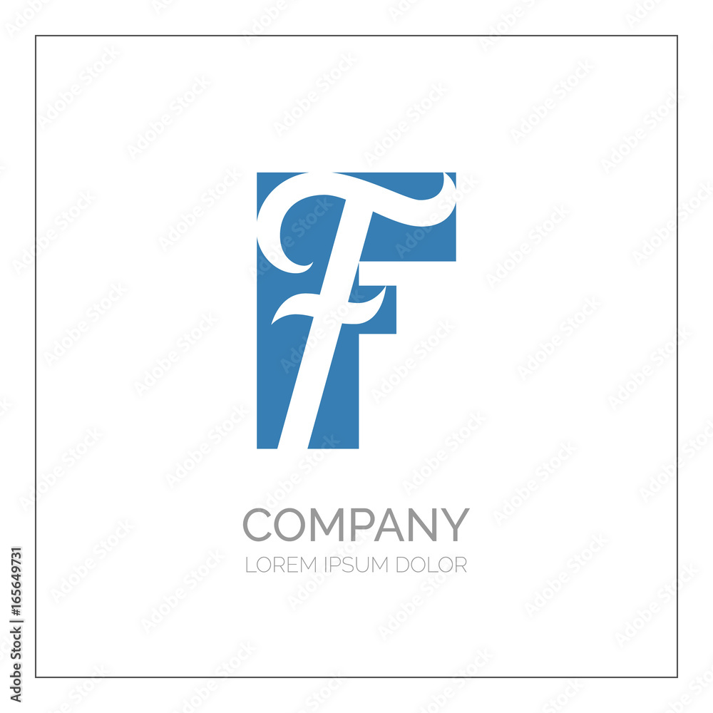 Creative F letter vector logo design. Vector sign. Character logotype symbols. Logo icon design for website Creative F letter vector logo design. Vector sign. Character logotype symbols. Logo icon design for website