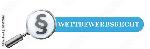 Lupe Paragraf Wettbewerbsrecht