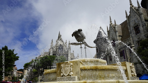  Fountain in the park of Banahills photo