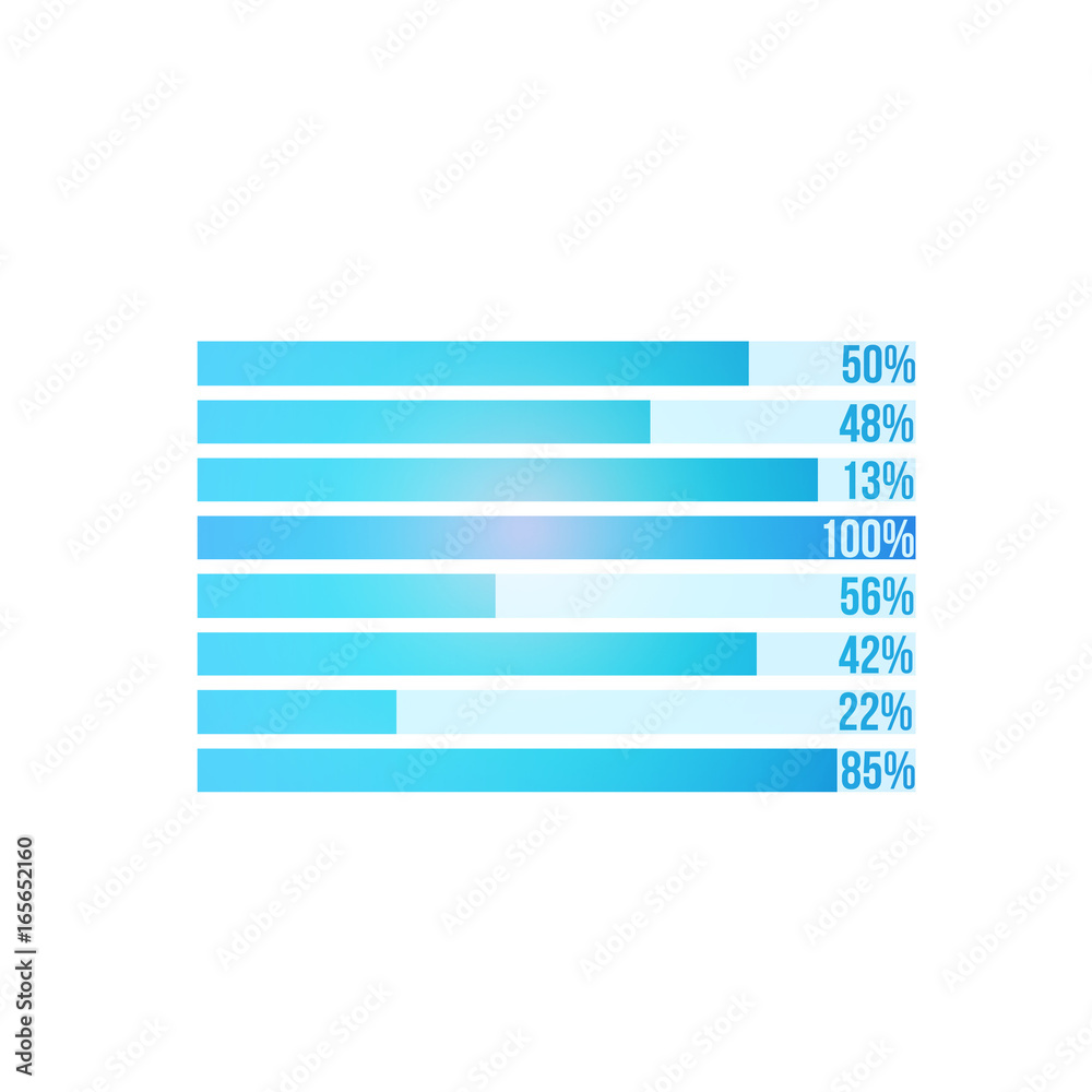 Business stats displayed as graph on a futuristic interface - Business concept Business stats displayed as graph on a futuristic interface - Business concept