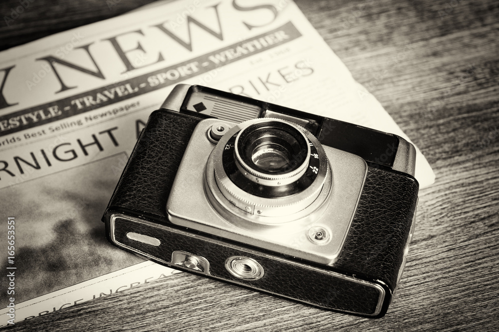 old vintage camcorder