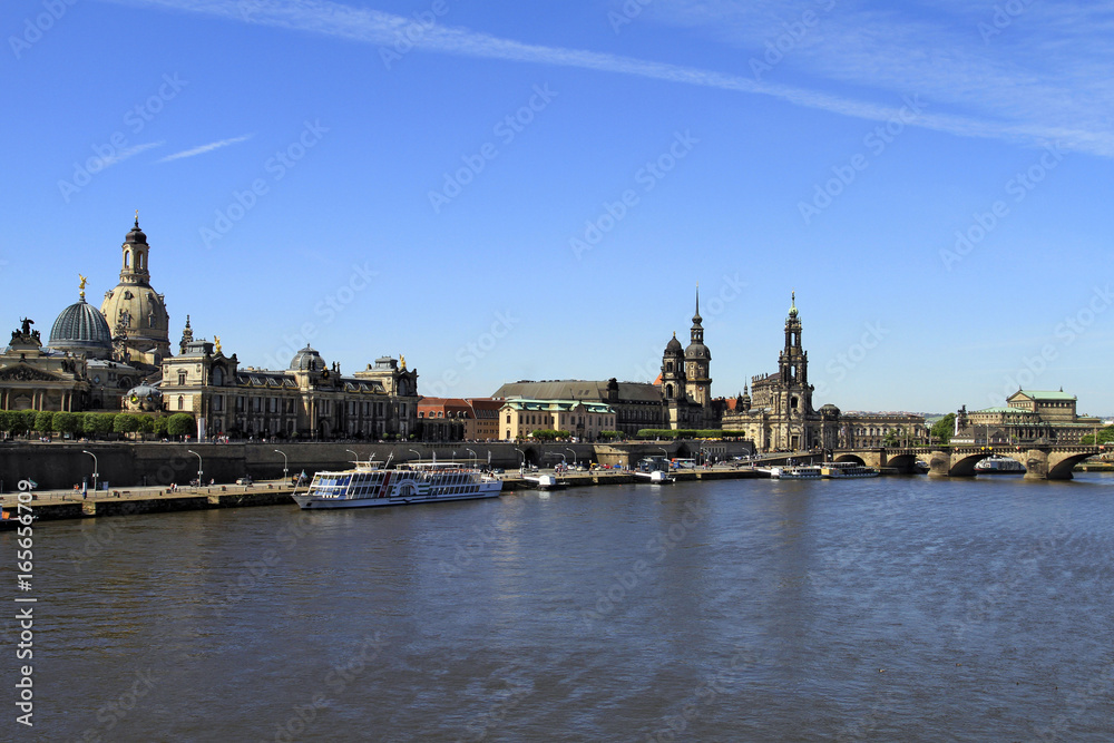 Cityscape of Dresden, Saxony