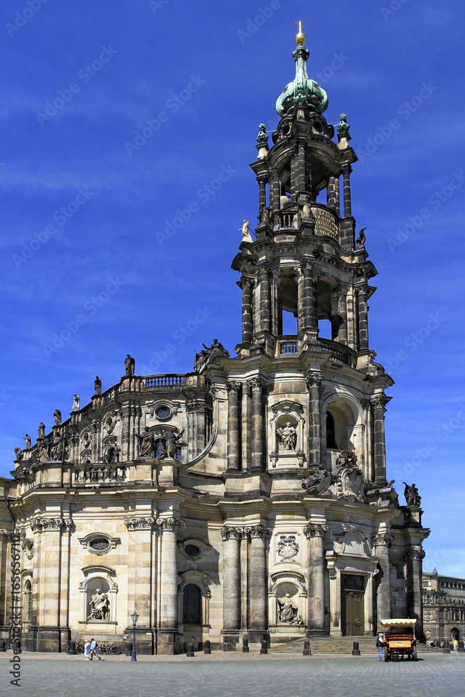 Hofkirche in Dresden, Saxony