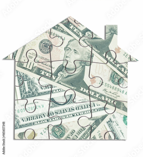 Money house jigsaw