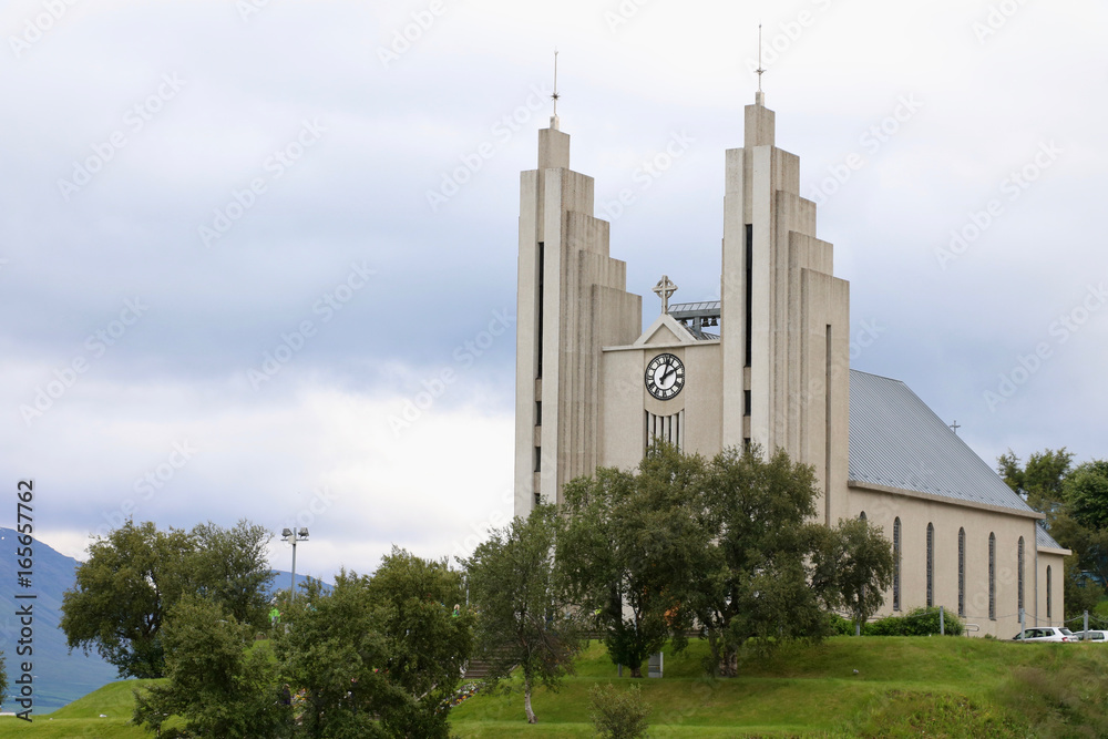 Kirche von Akureyri, Island