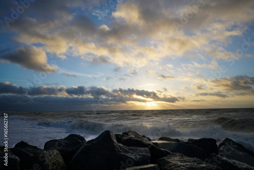 Brighton beach rocks