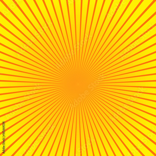 Sun beam ray sunburst pattern background summer. Shine Summer pattern. Vector