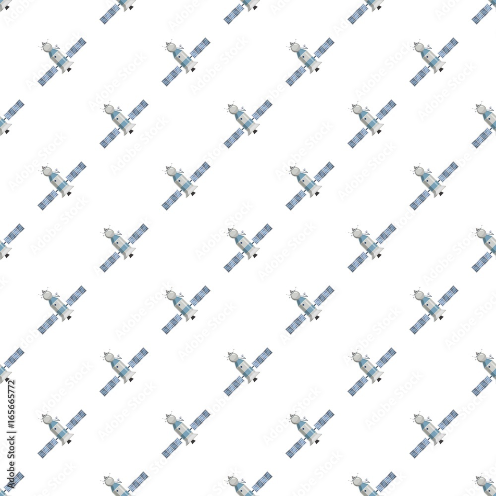 Space satellite pattern Space satellite pattern