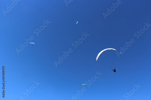 Dans les airs 