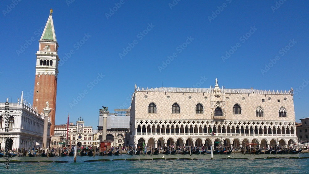 Campanille San Marco et palais des doges