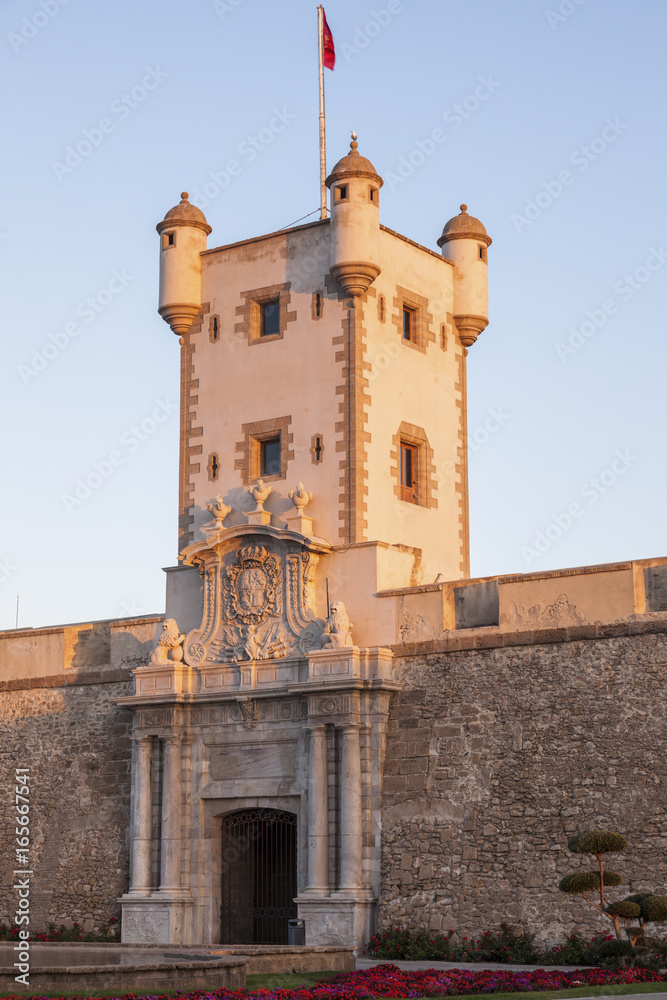 Puerta de Tierra in Cadiz