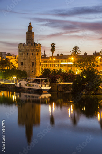 Golden Tower in Seville