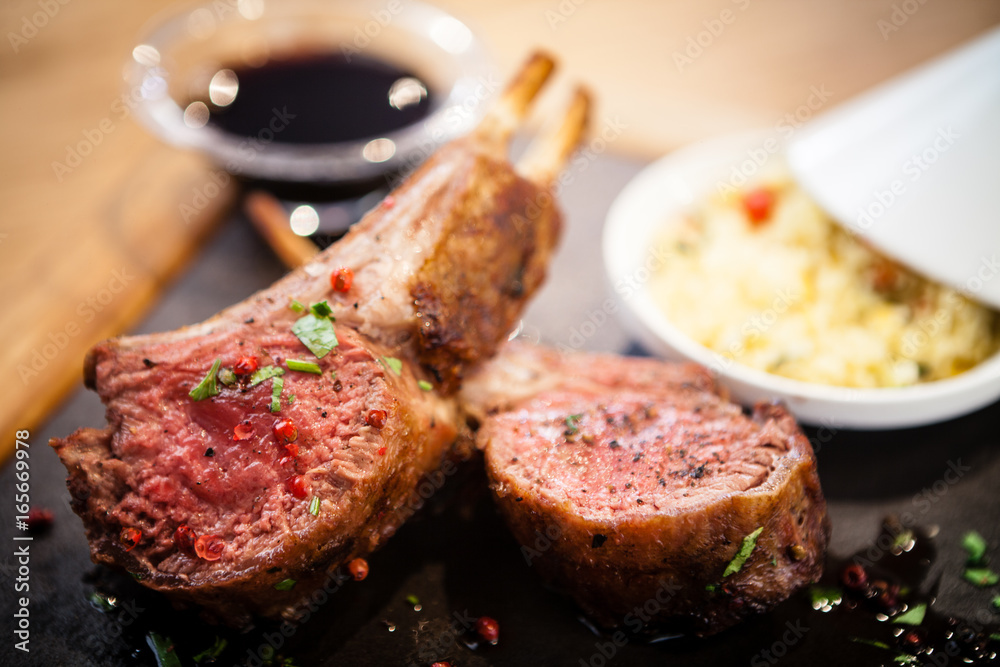 Rack of New Zealand lamb Rack of New Zealand lamb