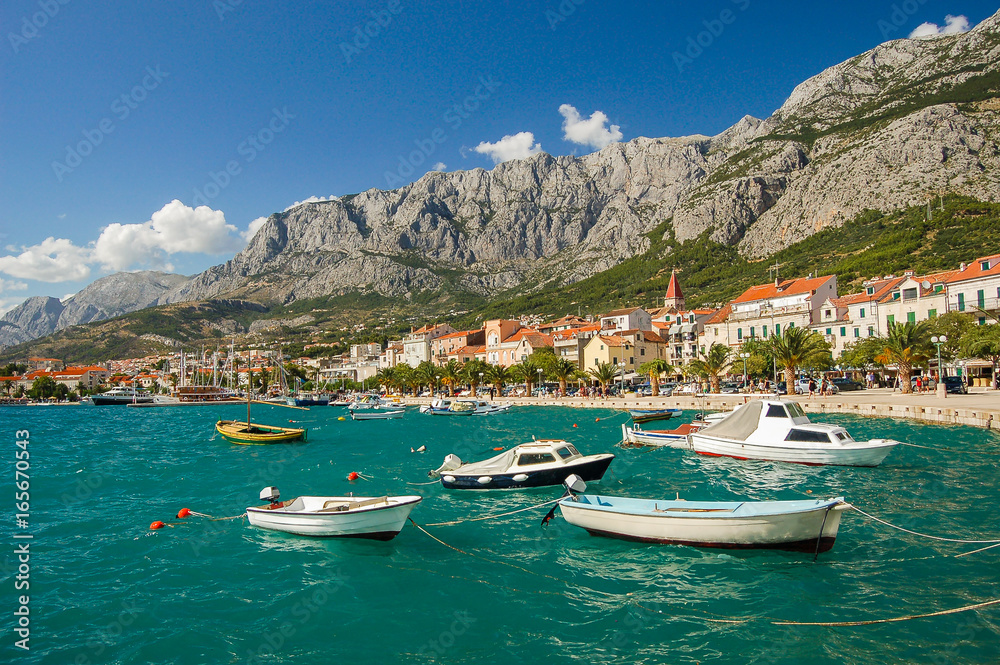 Obraz premium Makarska w Cgorwacji