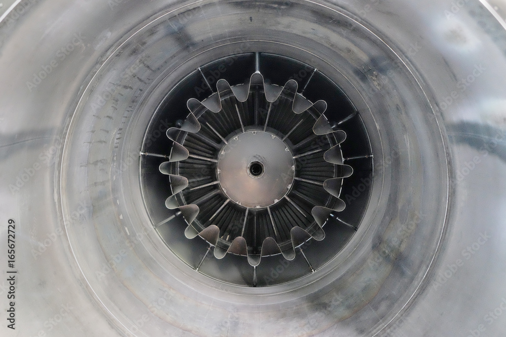 nozzle of the turbojet engine military plane nozzle of the turbojet engine military plane