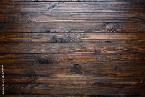 Dark wood planks background photo