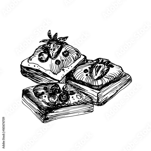 Sketch of Food