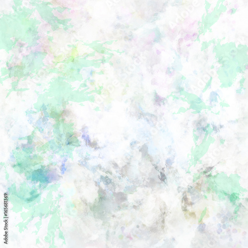 Abstract colored paper. Colored paint stains white background.