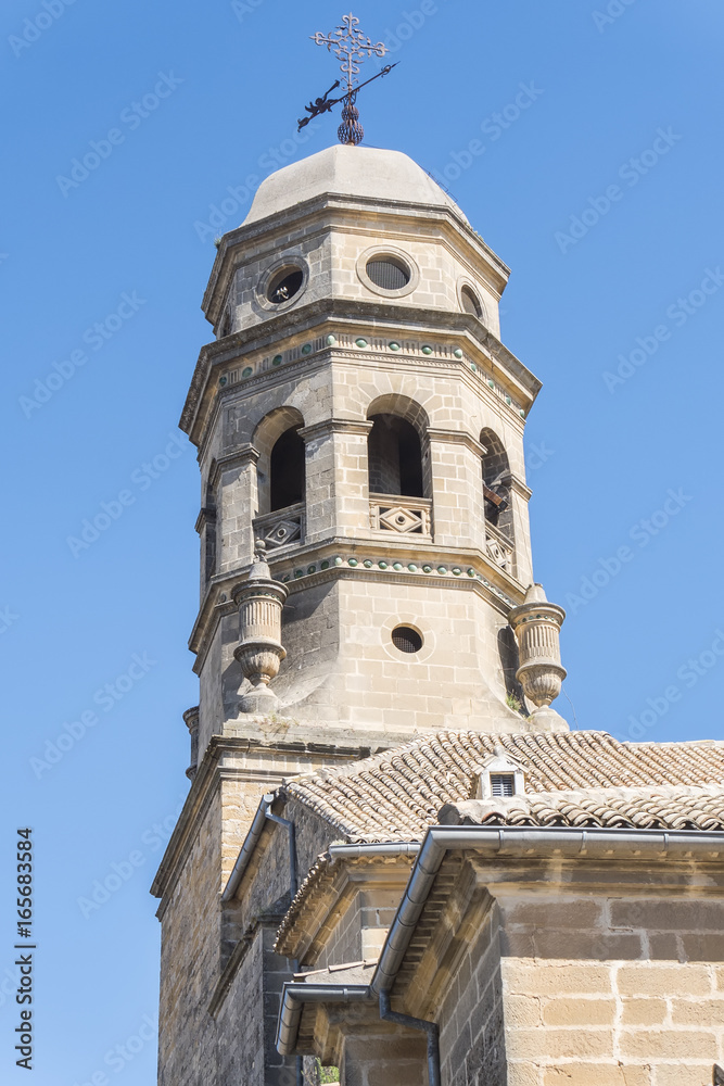 Baeza Cathedral tower, Jaen, Spain