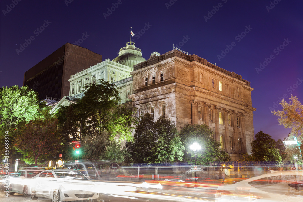 Old Palais de Justice in Montreal