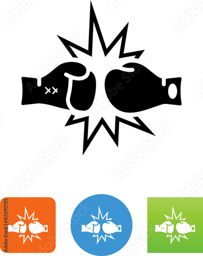 Fight Icon - Illustration