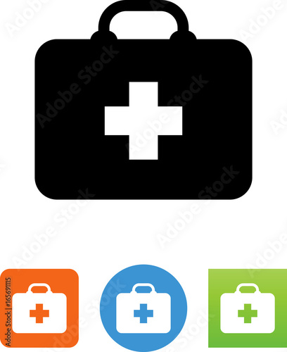 First Aid Kit Icon - Illustration