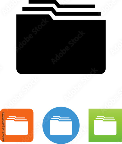 Folders Icon - Illustration