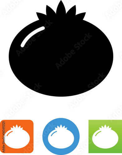 Fresh Tomato Icon - Illustration