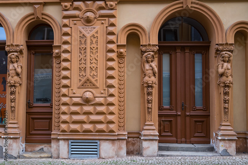 Hausfassade in Gotha